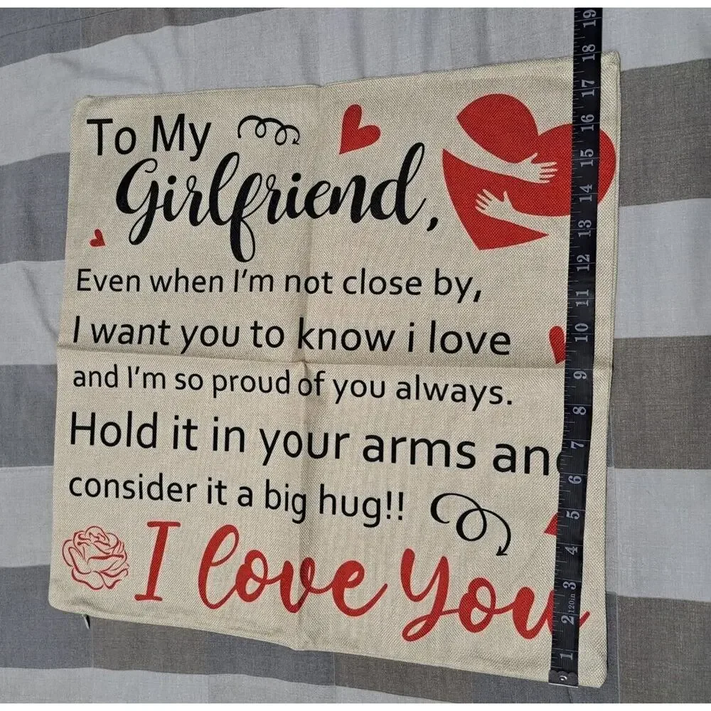 To‎ My Girlfriend Romantic Pillowcase 18